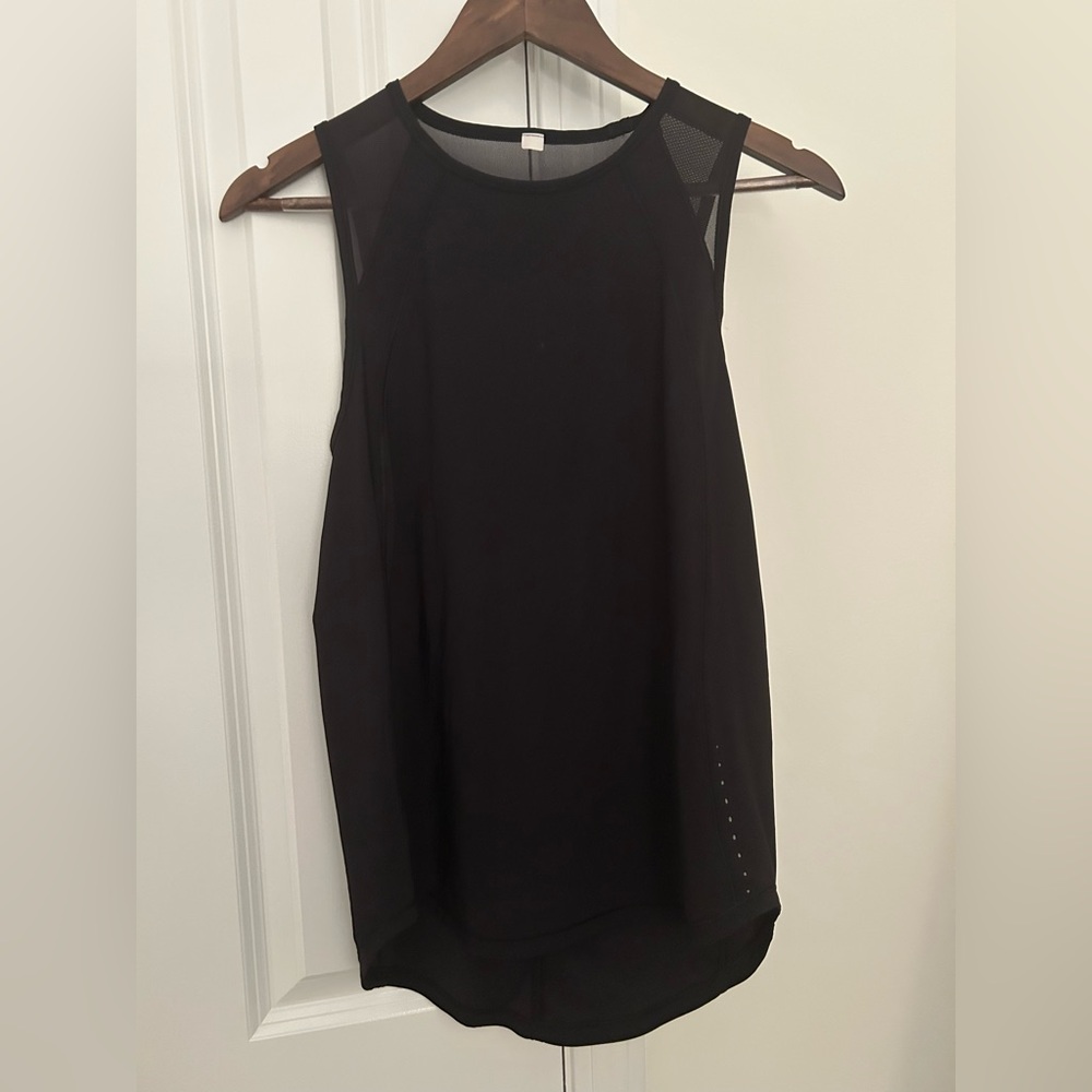 lululemon athletica Sculpt Sleeveless Tank Top - Black - Size 8